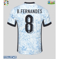 Portugal Bruno Fernandes #8 Bortedrakt EM 2024 Kortermet